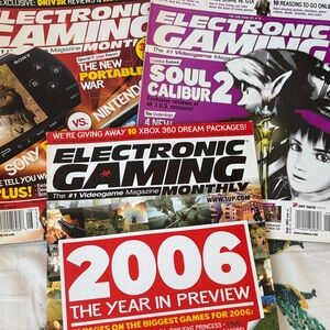 Electronic Gaming Monthly Magazine Collection
